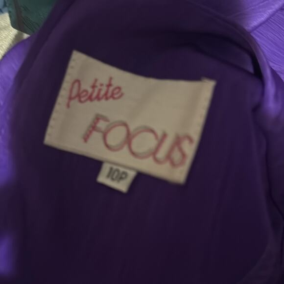 Vtg 80s Retro Colorful Artsy Midi Dress Sizes 10P NWT Modest Modern Minimalist - Picture 8 of 9